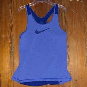 Nike blue tank top